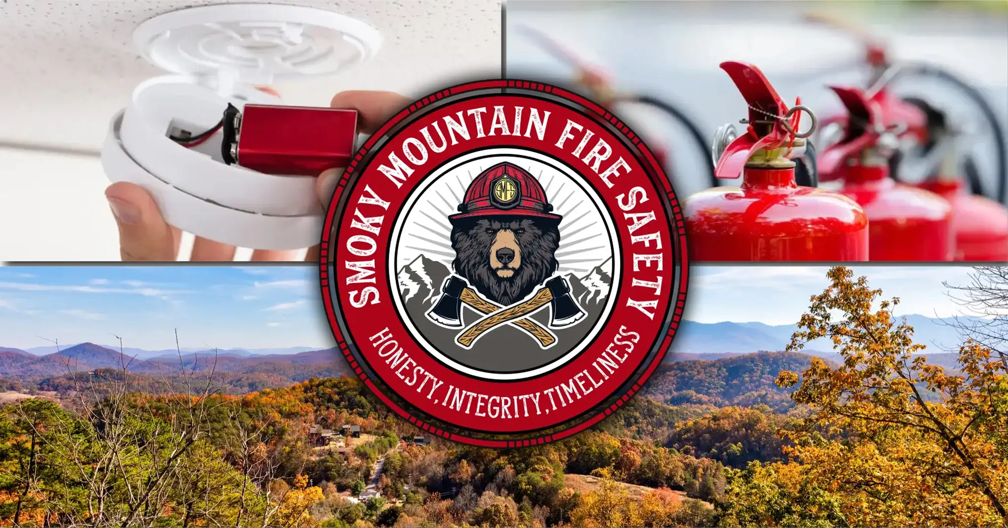 Smoky Mountain Fire Safety logo